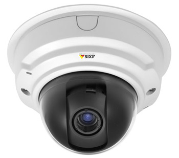 Сетевые охранные видеокамеры P3384-V/-VE с разрешением до 1280×960 пикс. при 25 к/с и WDR