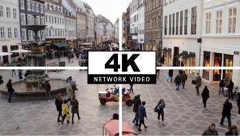 трансляция видео от IP-камеры AXIS P1428-E с разрешением 4K Ultra HD